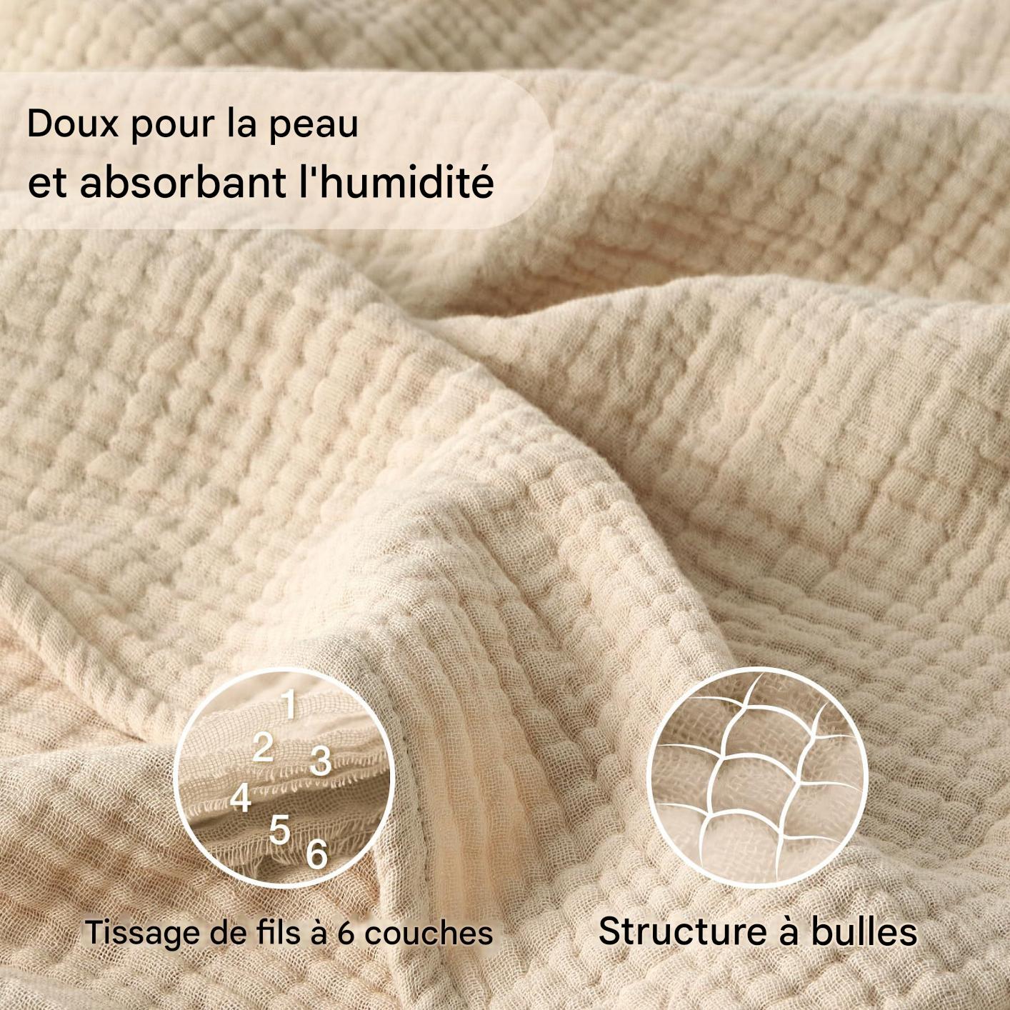 P’titCocon™-Couverture en Mousseline Ultra-Douce