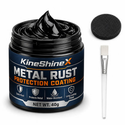 MétalRéno™ — Revêtement Noir Antirouille 2-en-1