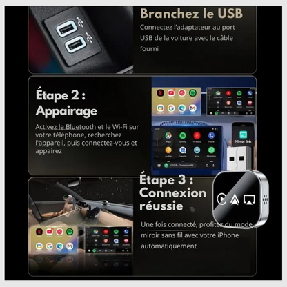 DriveSync™ – CarPlay Sans Fil