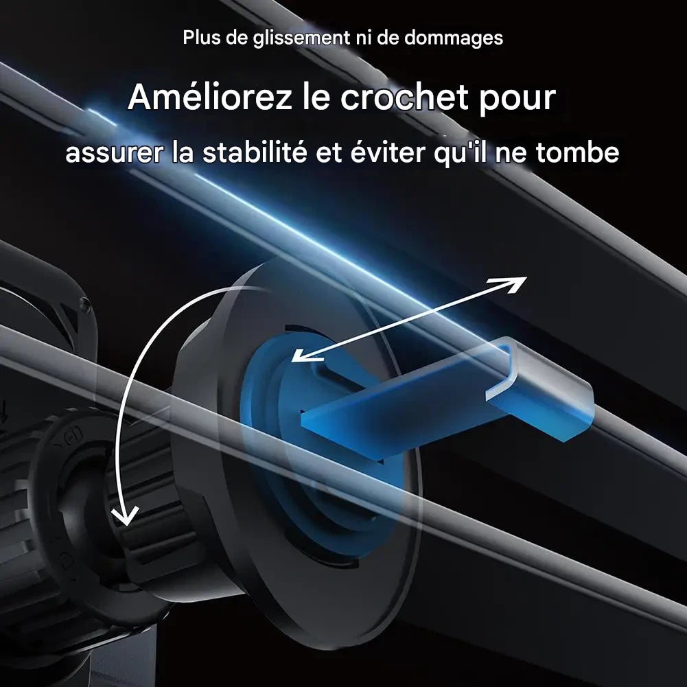 ChargeFlow™ – Support Auto Intelligent à Recharge Sans Fil