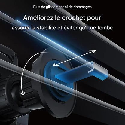 ChargeFlow™ – Support Auto Intelligent à Recharge Sans Fil
