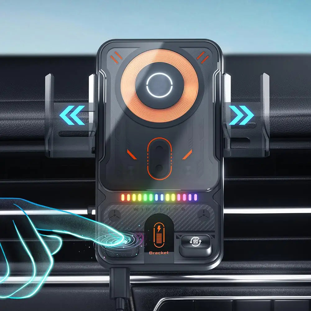 ChargeFlow™ – Support Auto Intelligent à Recharge Sans Fil