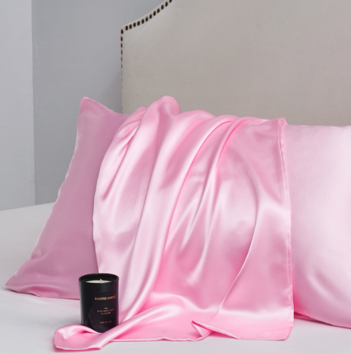 SoiePure™ – Taie d’Oreiller en Soie de Mûrier