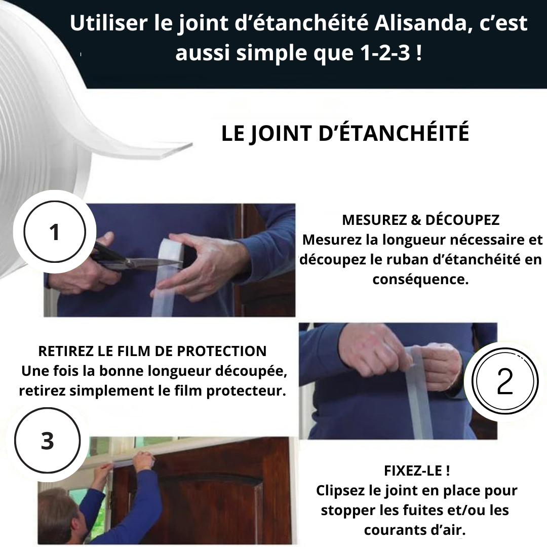 GrippTek™ – Joint Étanche Total