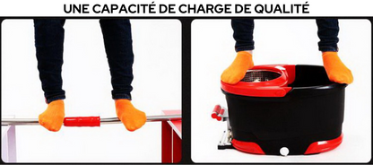 Vadrouille rotative en acier inoxydable