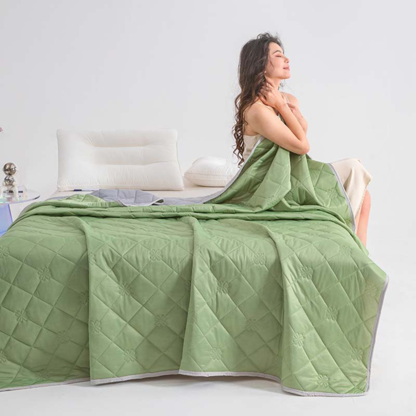Couette Fraîcheur SilkAir™ | Dormez au frais toute la nuit.