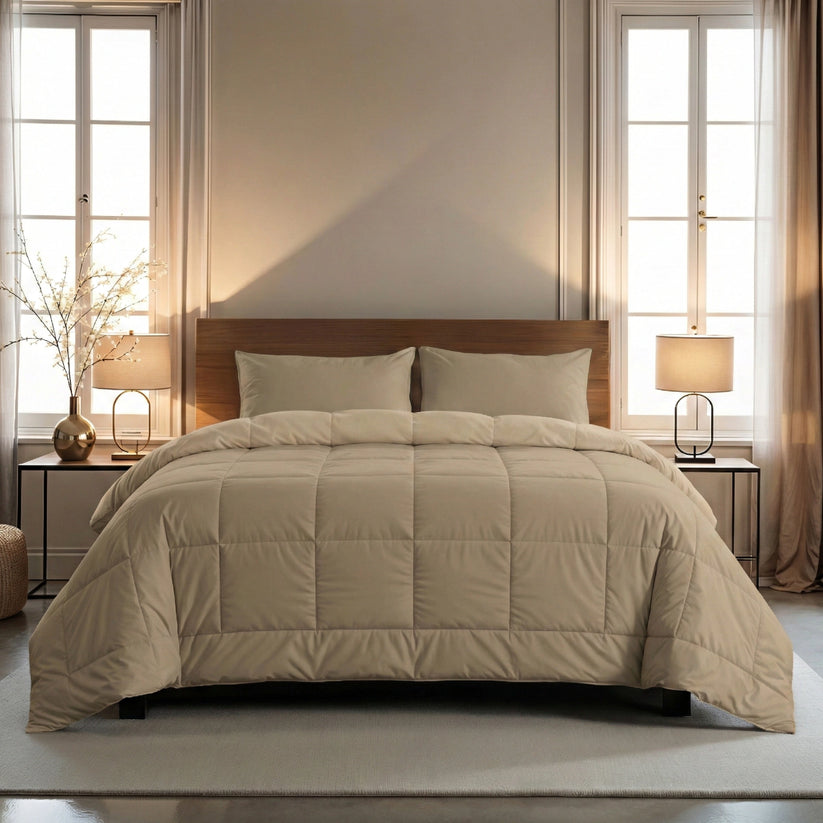 DouxNid™ – Couette Matelassée Ultra-Douce 4 Saisons