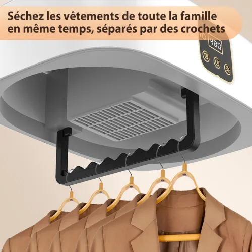 Sécheuse Portable Compacte – Séchage Rapide et Gain d’Espace