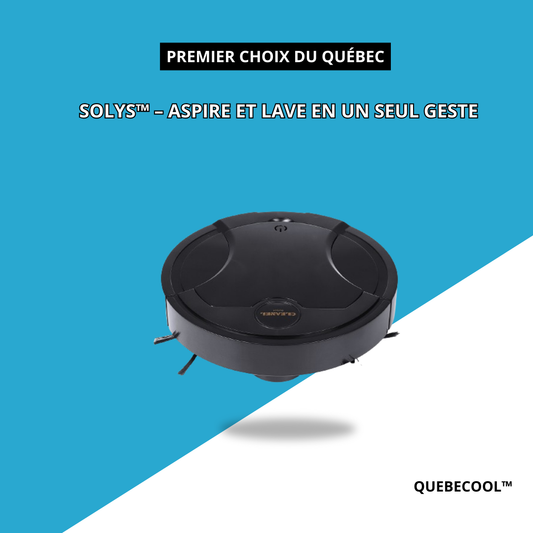 Solys™ – Aspire et lave en un seul geste
