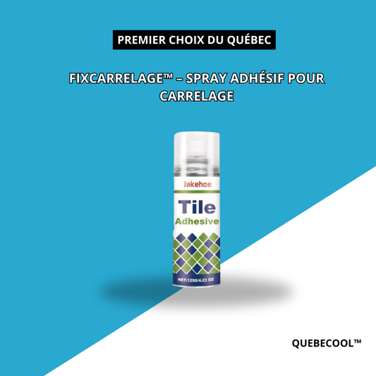 FixCarrelage™ – Spray adhésif pour carrelage
