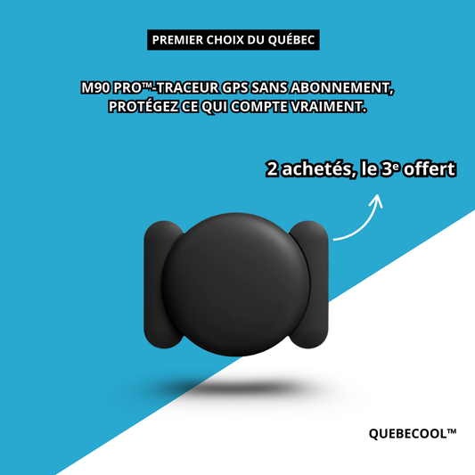 M90 PRO™-Traceur GPS Sans Abonnement, Protégez ce qui compte vraiment.