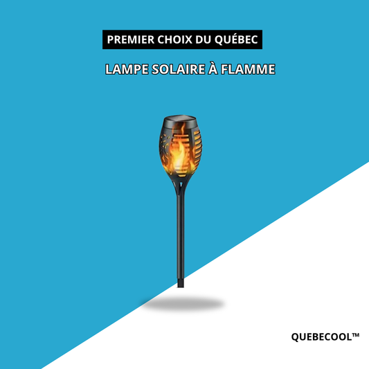 Lampe Solaire à Flamme