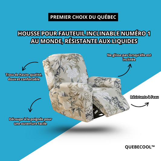 Elastiva™ – Housse de fauteuil inclinable de qualité supérieure