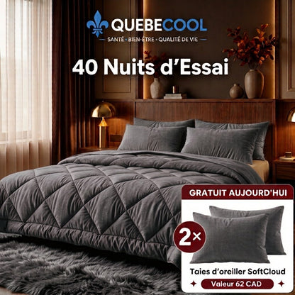 DouxNid™ – Couette Matelassée Ultra-Douce 4 Saisons