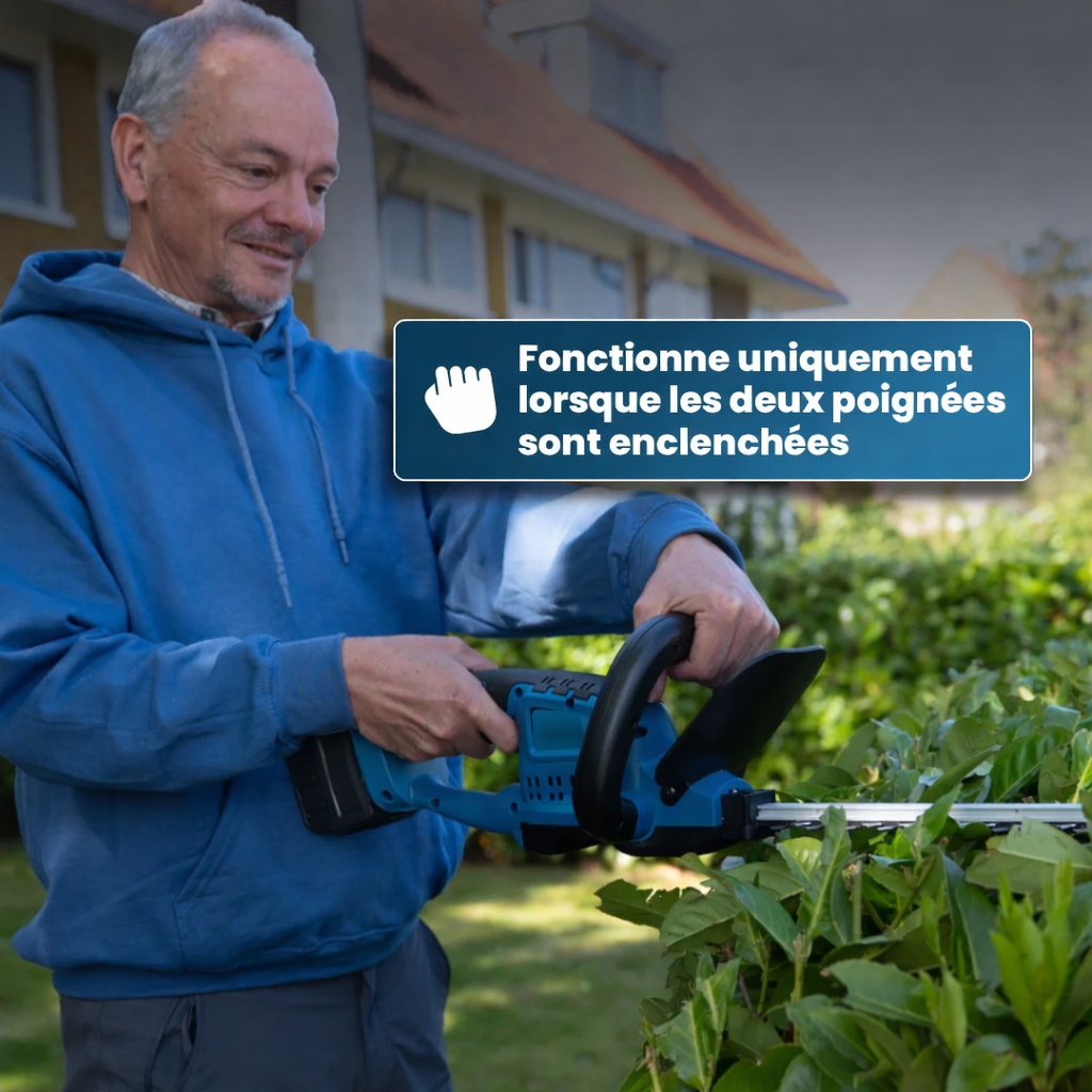 TrimFlex™ – Taille-Haie Sans Fil 21V