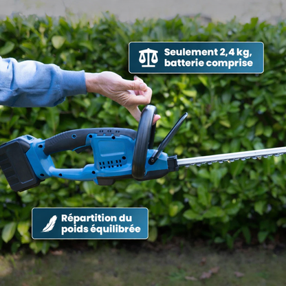 TrimFlex™ – Taille-Haie Sans Fil 21V