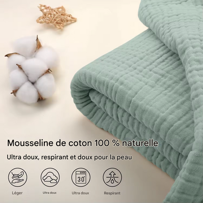 P’titCocon™-Couverture en Mousseline Ultra-Douce