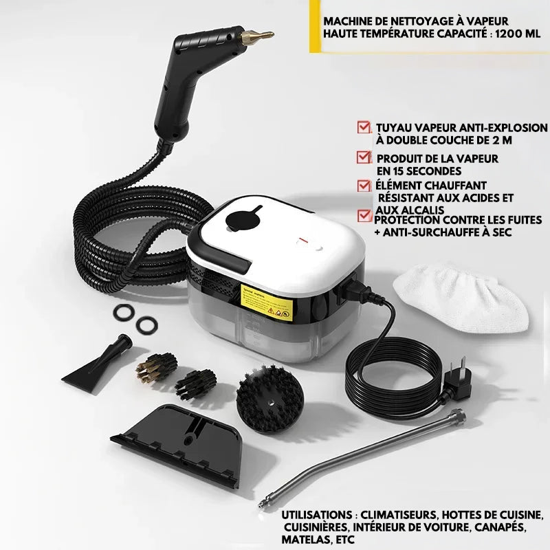 EcoSteam™ – Nettoyeur à Vapeur Multifonctions