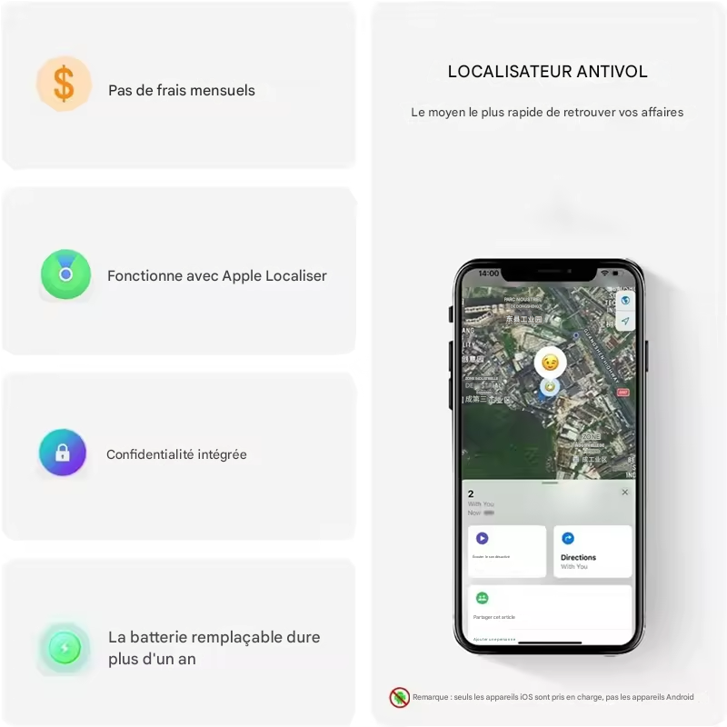 M90 PRO™-Traceur GPS Sans Abonnement, Protégez ce qui compte vraiment.