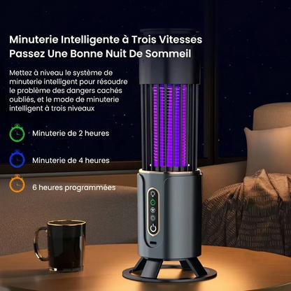 Noxéa™ — Piège à moustiques UV avec aspiration silencieuse