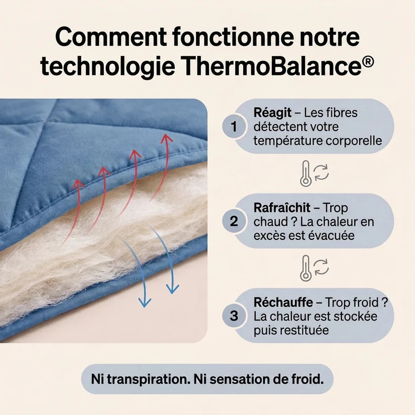 DouxNid™ – Couette Matelassée Ultra-Douce 4 Saisons