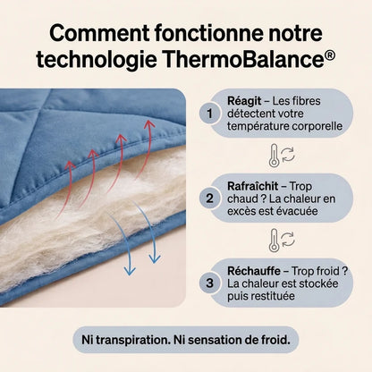 DouxNid™ – Couette Matelassée Ultra-Douce 4 Saisons