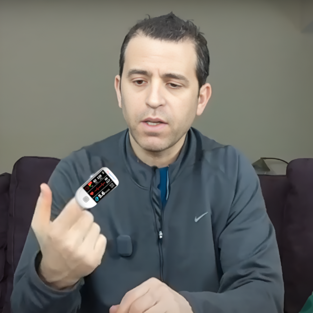 GlucoCheck™ — Mesure ta glycémie en 5 secondes, sans piqûre
