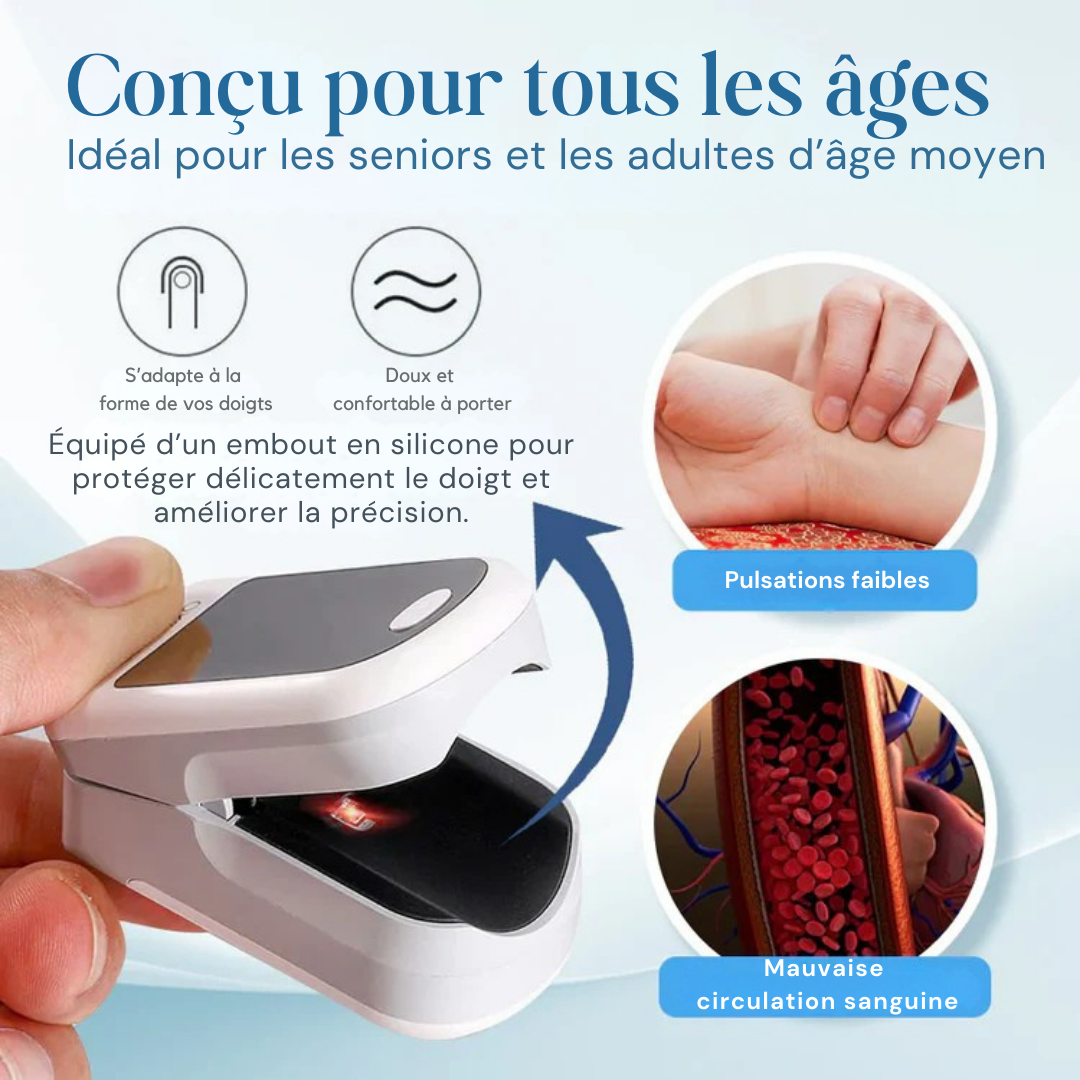 GlucoCheck™ — Mesure ta glycémie en 5 secondes, sans piqûre