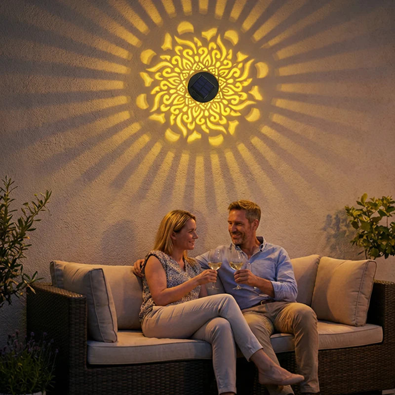 LunaGlow Mandala Pro — Projecteur Solaire d'Ambiance