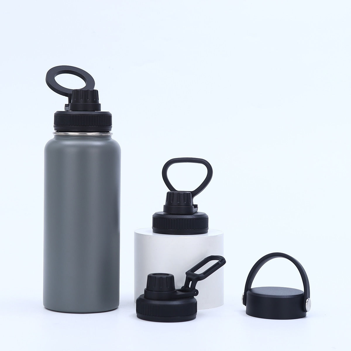 Aimora™ – Bouteille Shaker Magnétique Isotherme 3-en-1