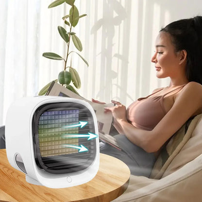 AquaFrais™ – Rafraîchisseur d’air portable 3-en-1