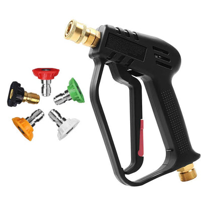 HydroForce™ — Pistolet Haute Pression 4000 PSI avec 5 Buses
