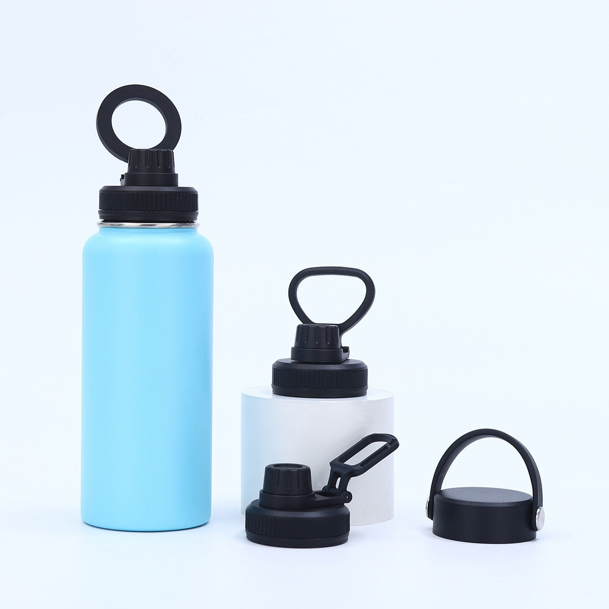 Aimora™ – Bouteille Shaker Magnétique Isotherme 3-en-1