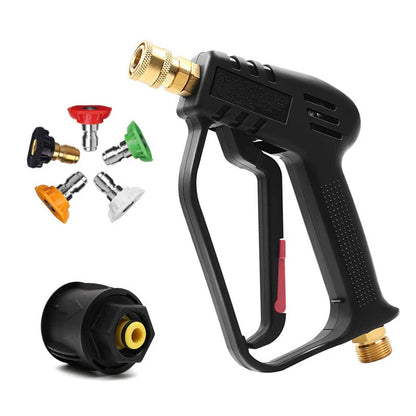 HydroForce™ — Pistolet Haute Pression 4000 PSI avec 5 Buses