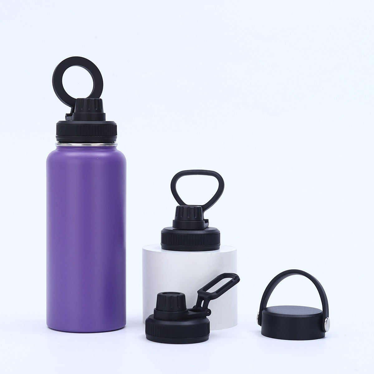 Aimora™ – Bouteille Shaker Magnétique Isotherme 3-en-1