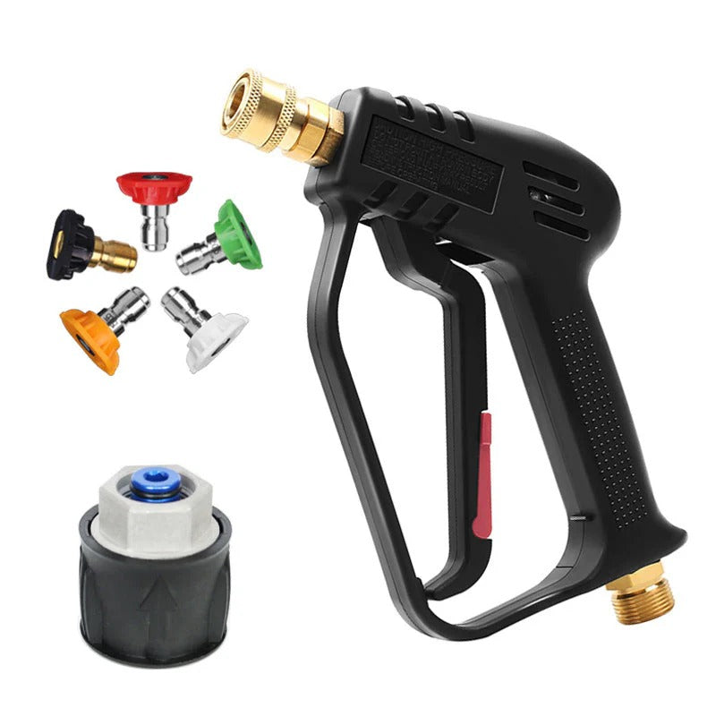 HydroForce™ — Pistolet Haute Pression 4000 PSI avec 5 Buses