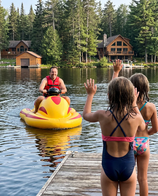 AquaBoréal Glisséo™ — Scooter aquatique gonflable électrique