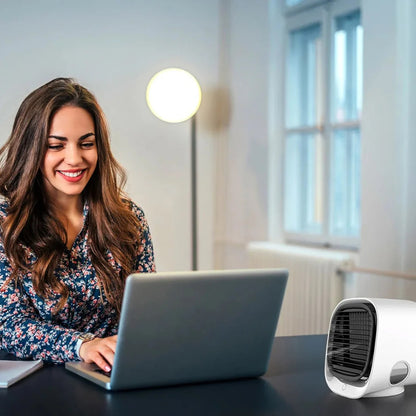 AquaFrais™ – Rafraîchisseur d’air portable 3-en-1