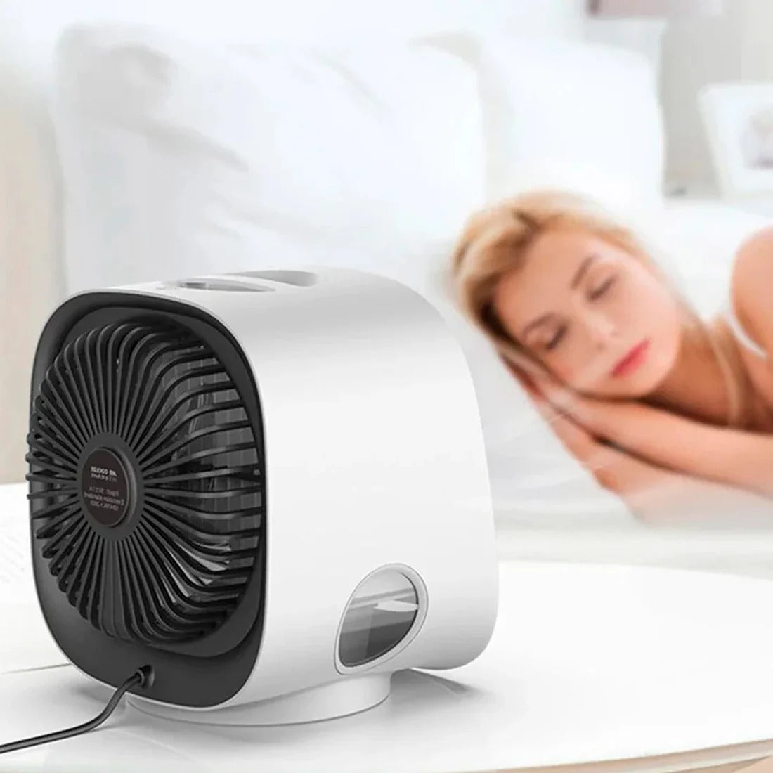 AquaFrais™ – Rafraîchisseur d’air portable 3-en-1