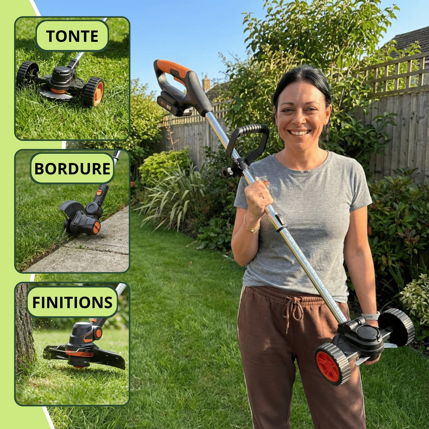 Trimax™ – Taille-Herbe 3-en-1 Sans Fil