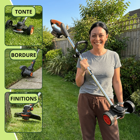 Trimax™ – Taille-Herbe 3-en-1 Sans Fil