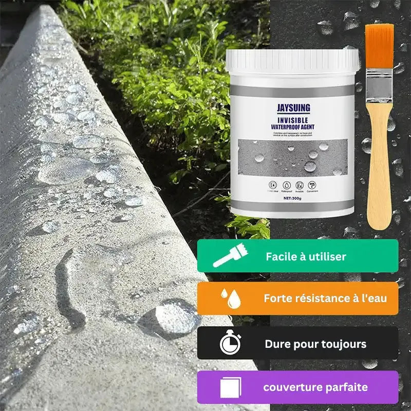 InvisiSeal™ – Étanchéité Transparente Instantanée