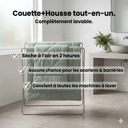 DouxNid™ – Couette Matelassée Ultra-Douce 4 Saisons
