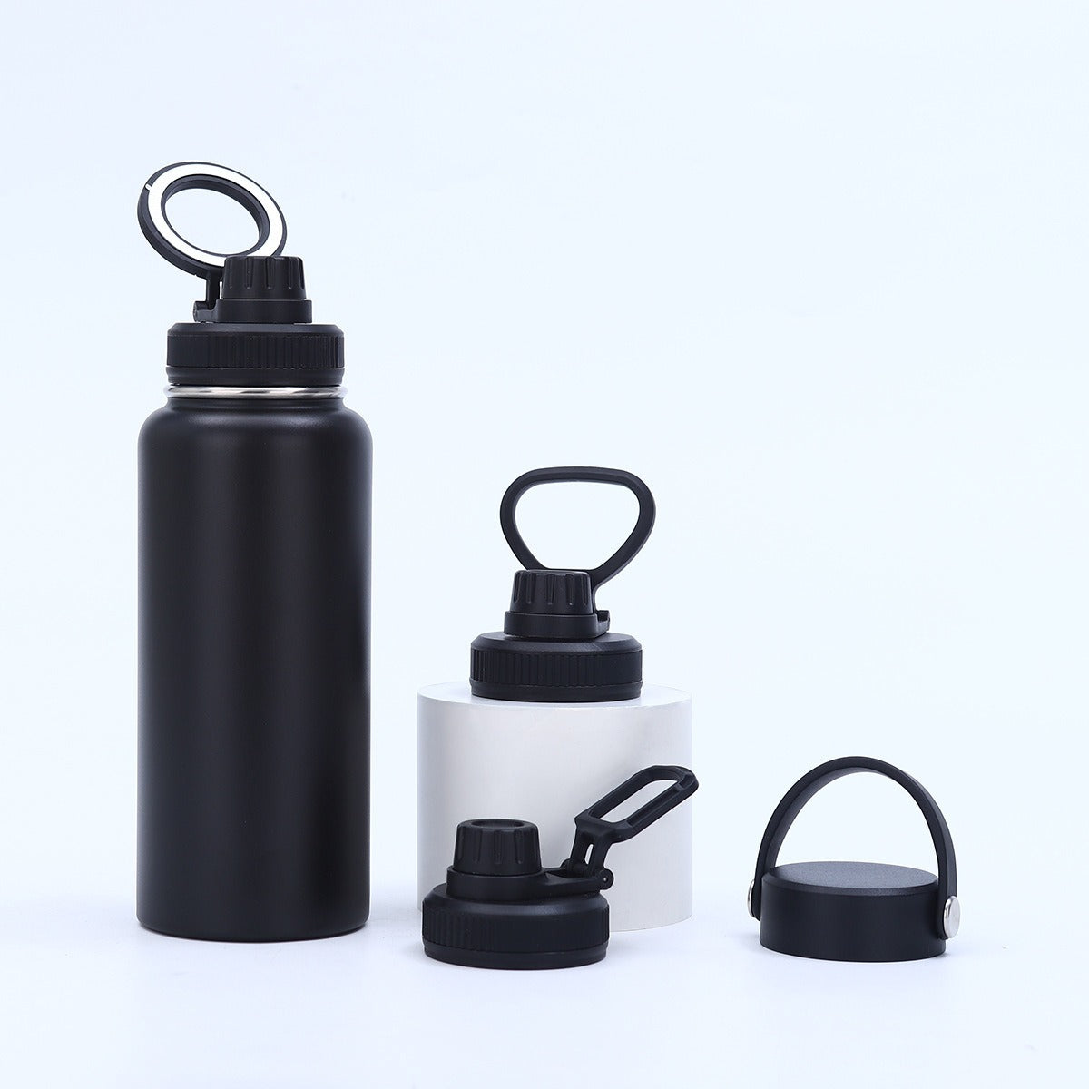 Aimora™ – Bouteille Shaker Magnétique Isotherme 3-en-1
