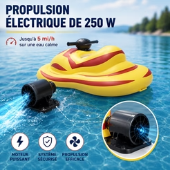 AquaBoréal Glisséo™ — Scooter aquatique gonflable électrique