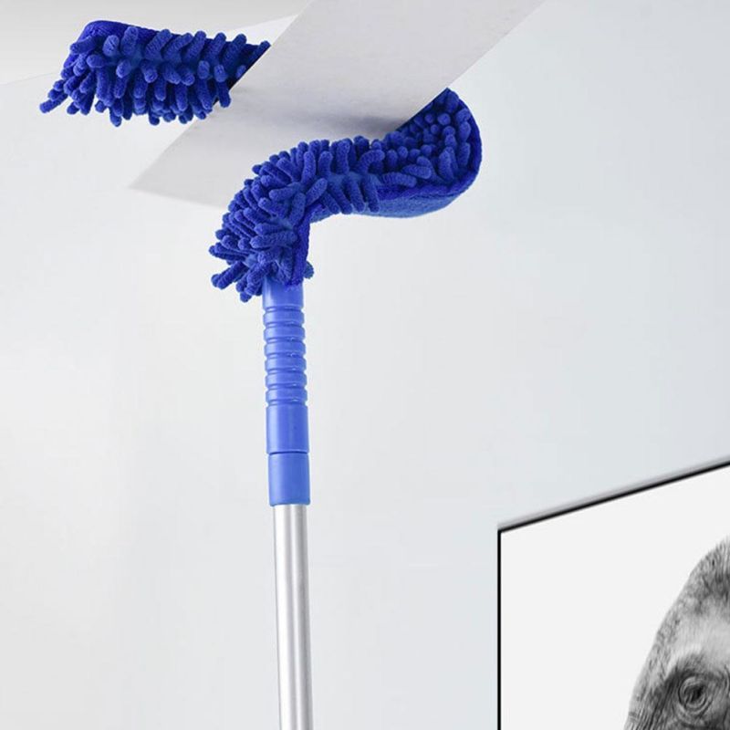 Balai pour plafond à double Brosse en Microfibre