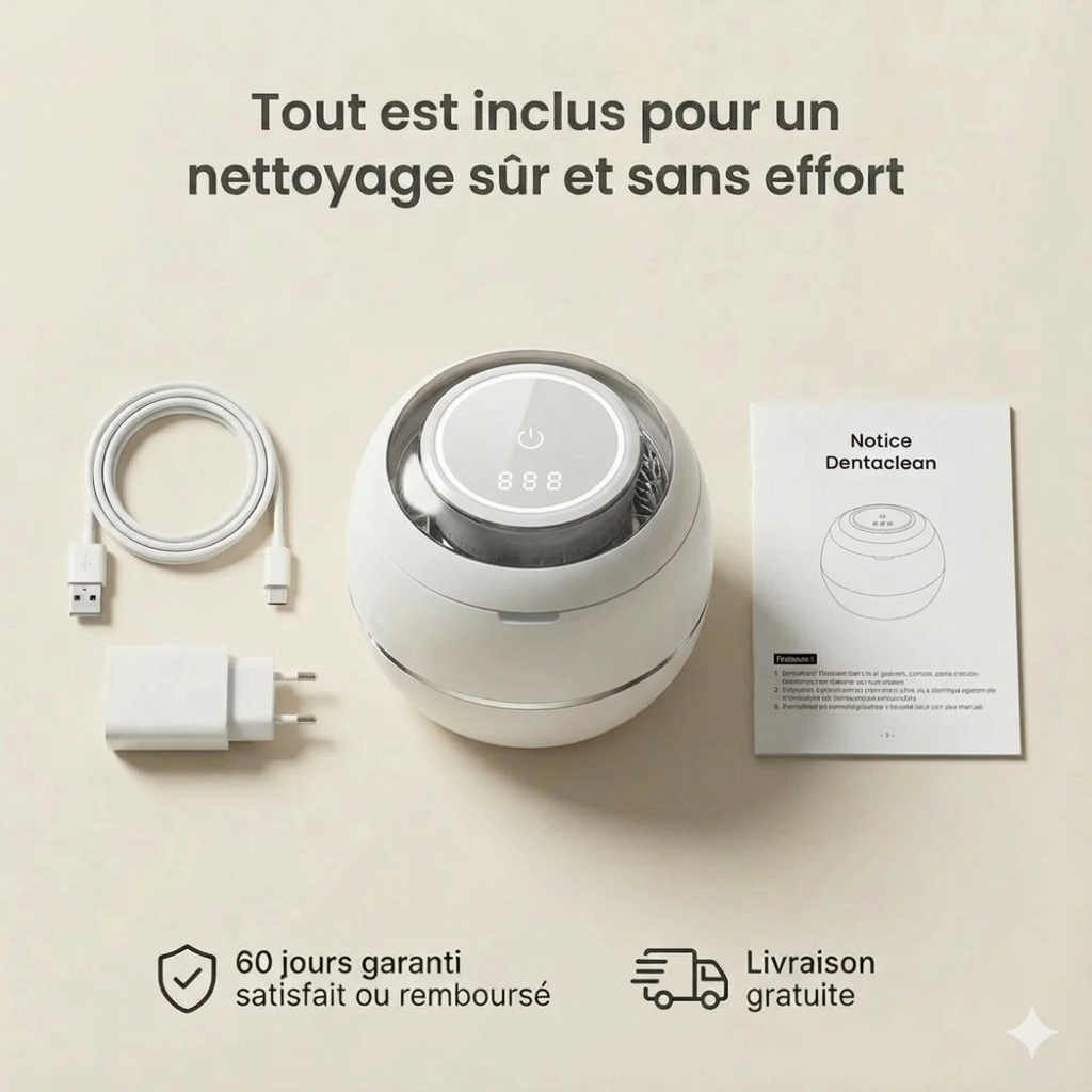 Dentaclean ™ Nettoyeur à ultrasons dentaire