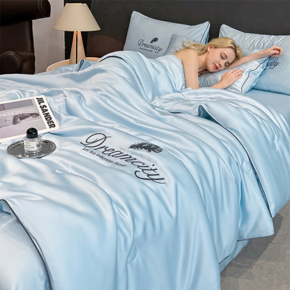 Glacéa™ – Couette Fraîche Brodée Premium