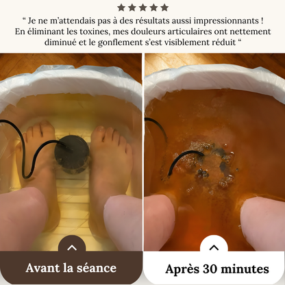 DetoxiPieds™ – Bain Relaxant Détoxifiant