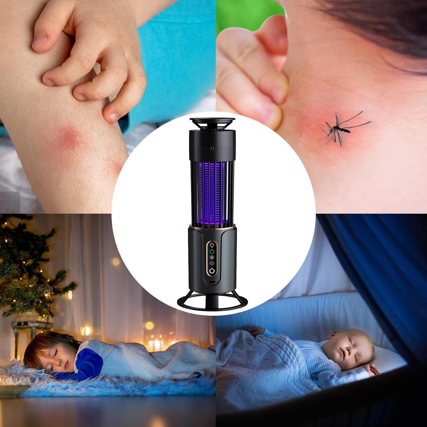 Noxéa™ — Piège à moustiques UV avec aspiration silencieuse